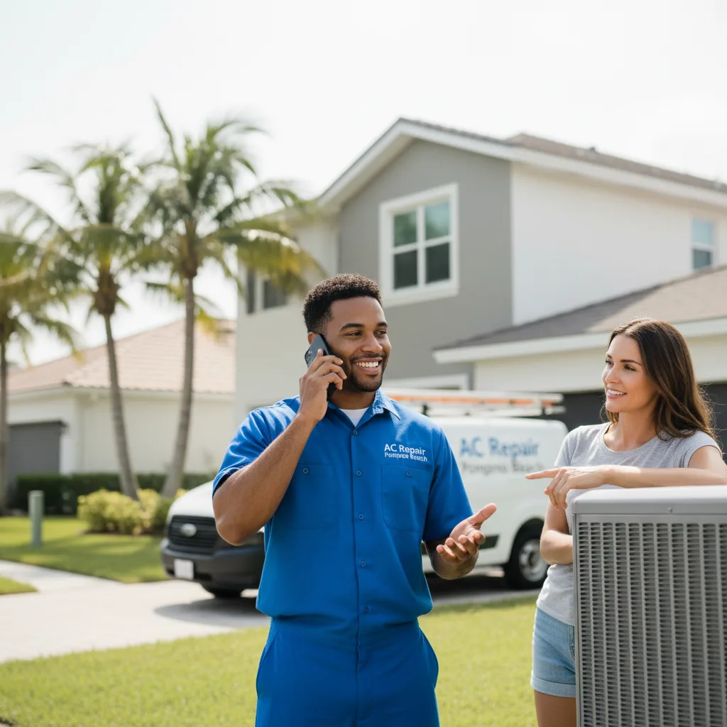 AC Repair Pompano Beach customer support in South Mills